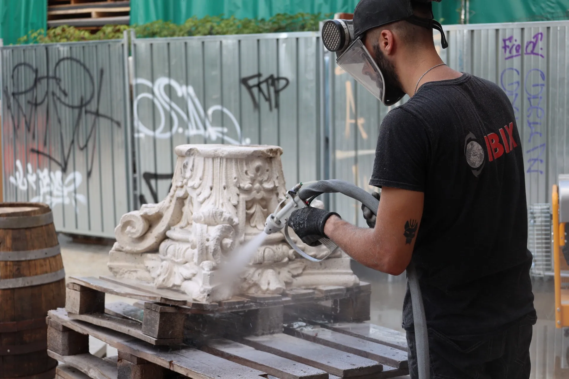 Lavori di sabbiature